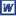 word logo